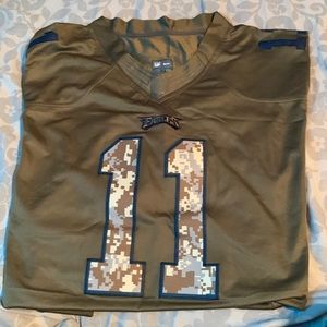 Limited Salute to Service Wentz Eagles Jersey